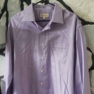 Purple Tommy Bahama Men's Dress Shirt